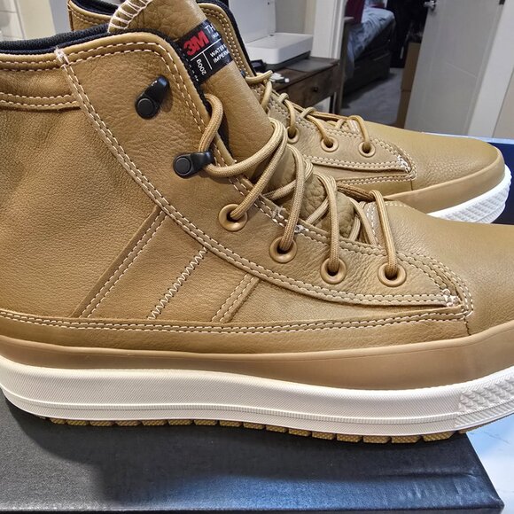 Converse Chuck Taylor All Star Equip Waterproof Hi Boots Brown A08556C Men SZ 10 - Picture 6 of 11
